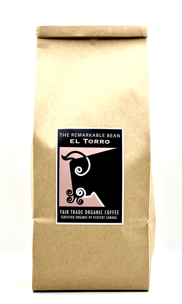 El Torro Certified Organic Coffee— -medium roast-earthy, Mellow -1 lb