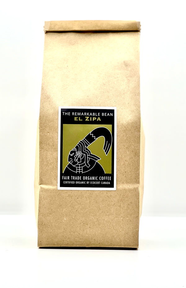 El Zipa Certified Organic Coffee——  Medium Roast- with a chocolaty clean finish- 1 lb